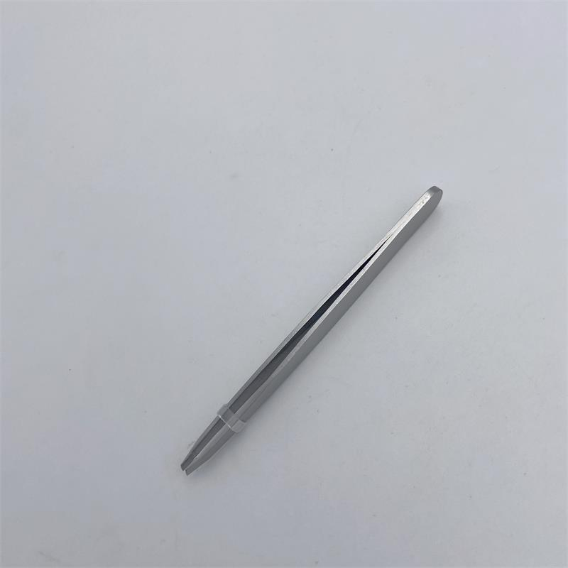 Straight Tip Tweezers for Eyelash Extension with Sanding Finish for Brazil Market