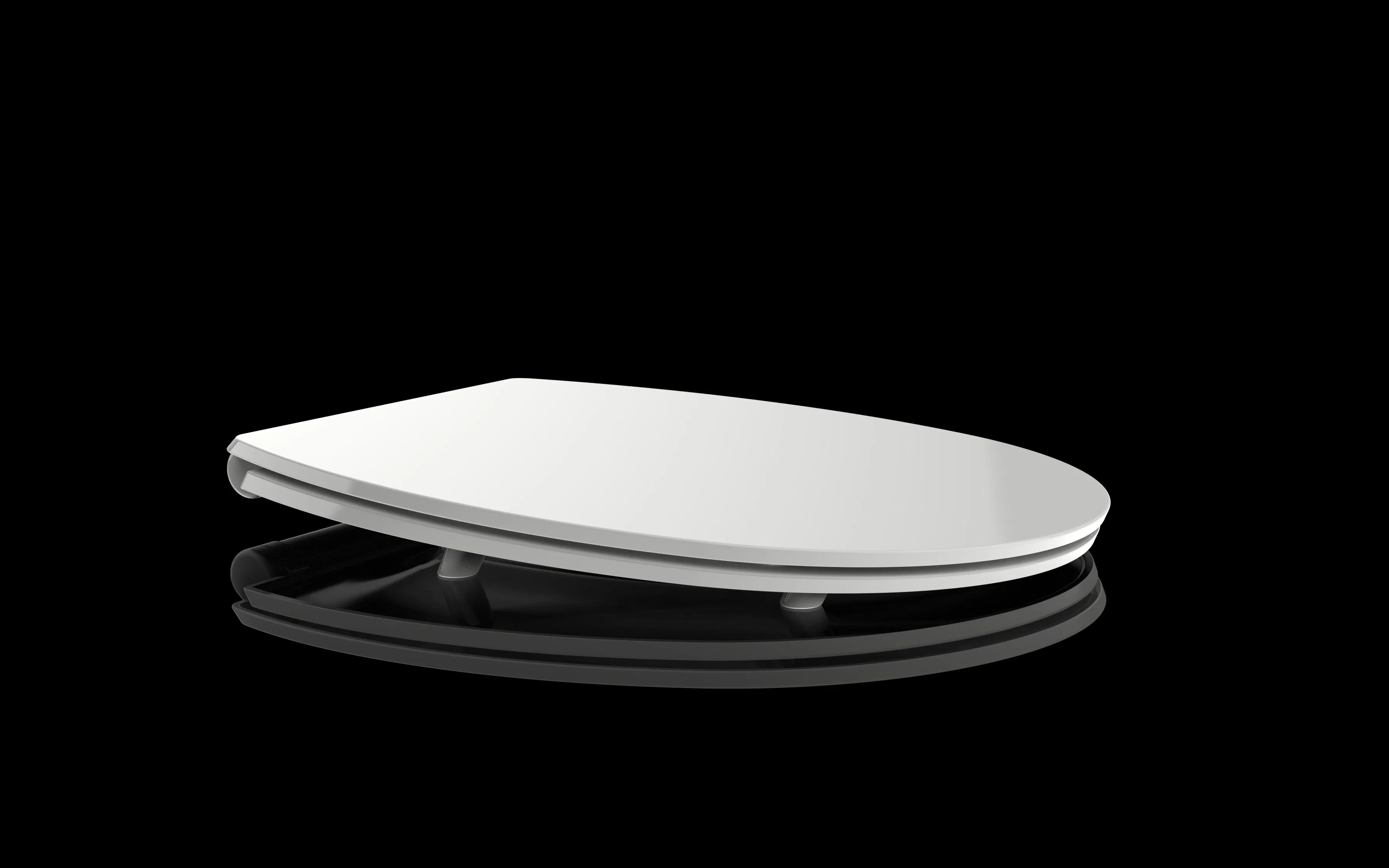 Factory Sale Large Size Toilet Lid Round Shape PP Material Toilet Seat