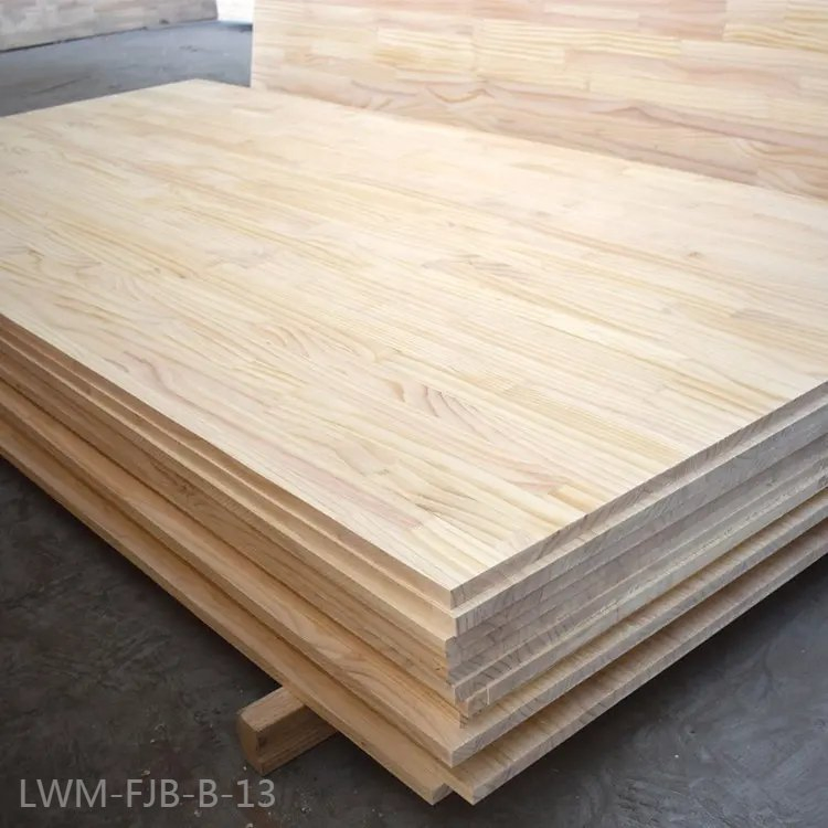 China Factory Wholesale Production Pine Solid Wood Finger Jointed Pine Board