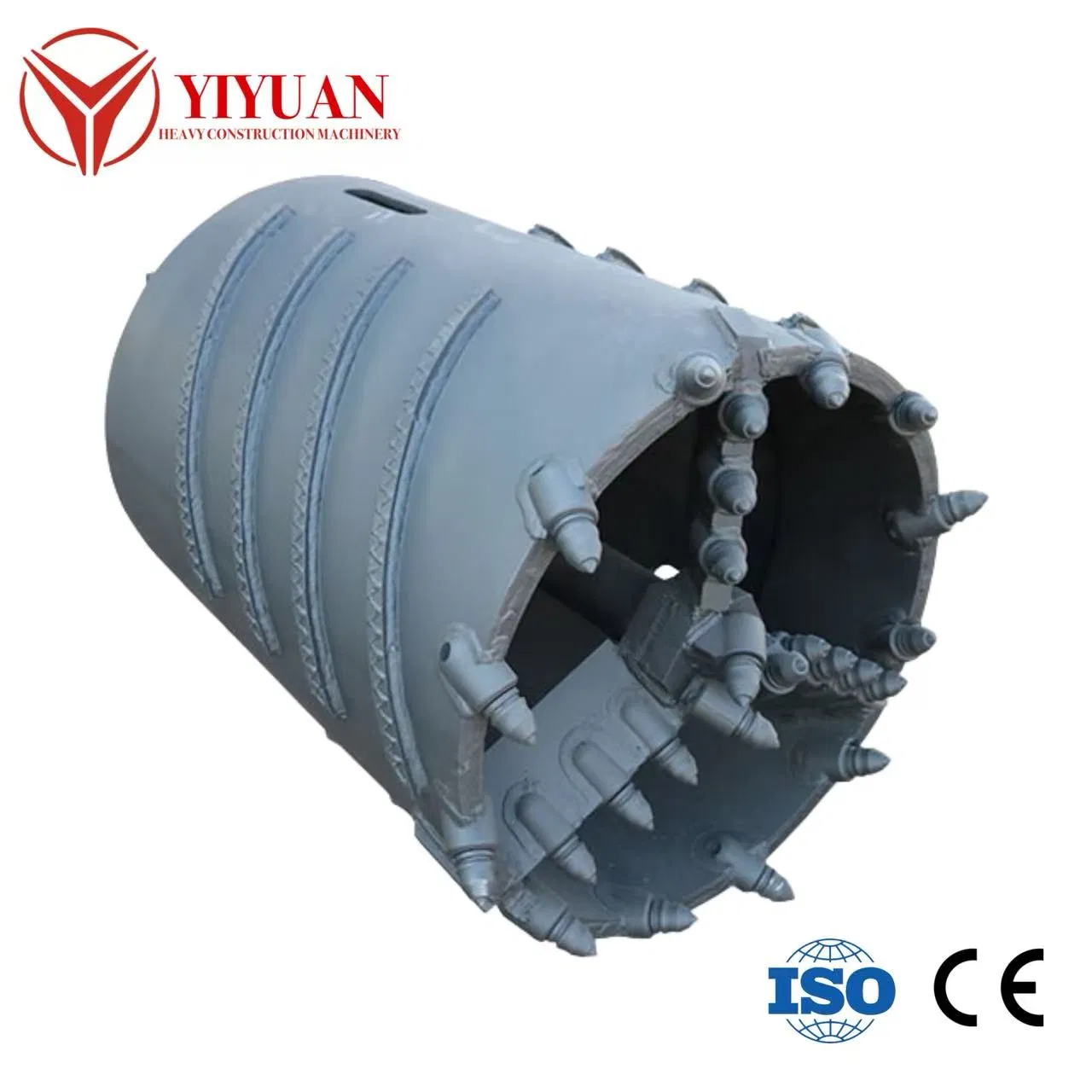 Heavy Duty Drilling Bit with Crossing Cutter for Alluvial Rock and Riverbed Conditions