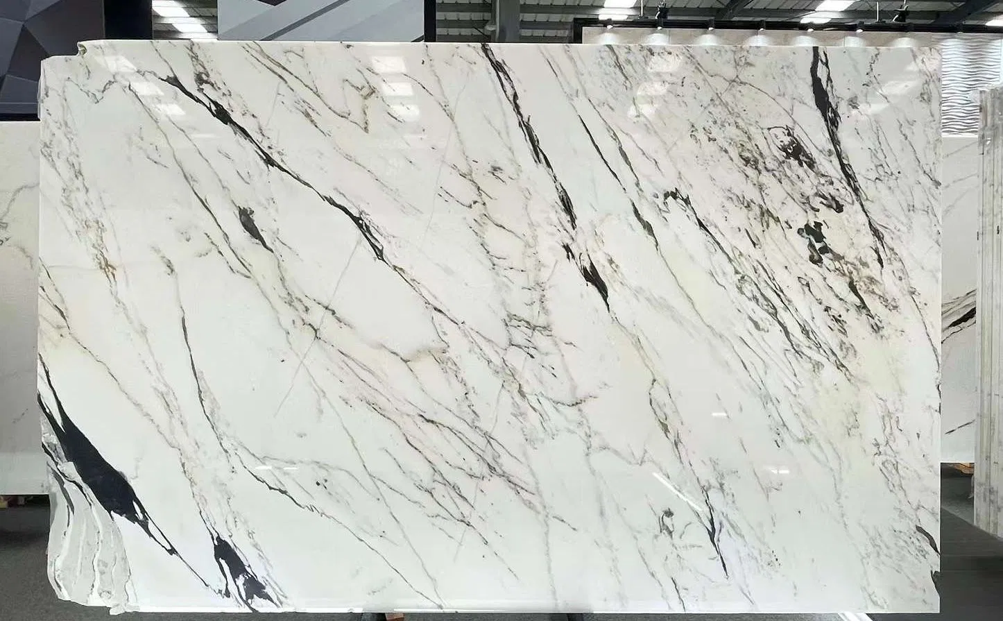 Premium White Oriental Calacatta Marble for Stylish Home Renovations