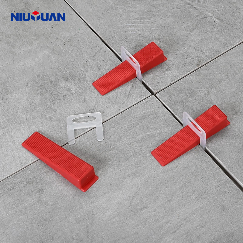 Wholesale Red Color Leveling System Tile Leveling Tools Tile Spacer 1.5mm Tile Clips