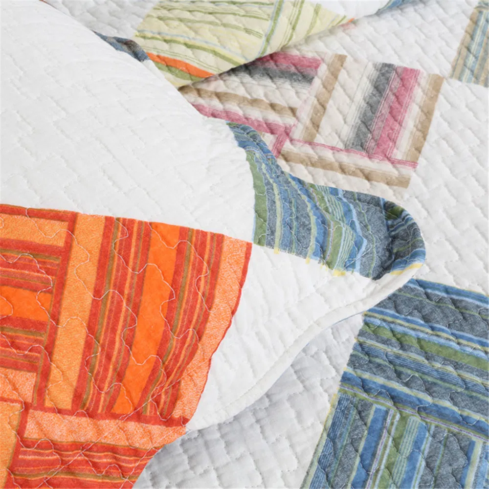 Geometric Prints Quilt China Coverlets