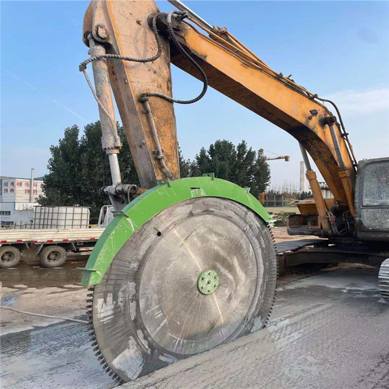 Efficient Excavator Attachment Stone Cutting Disc Saw Stone Cutting Blade