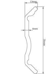 PVC Crown Moulding Scm-70A