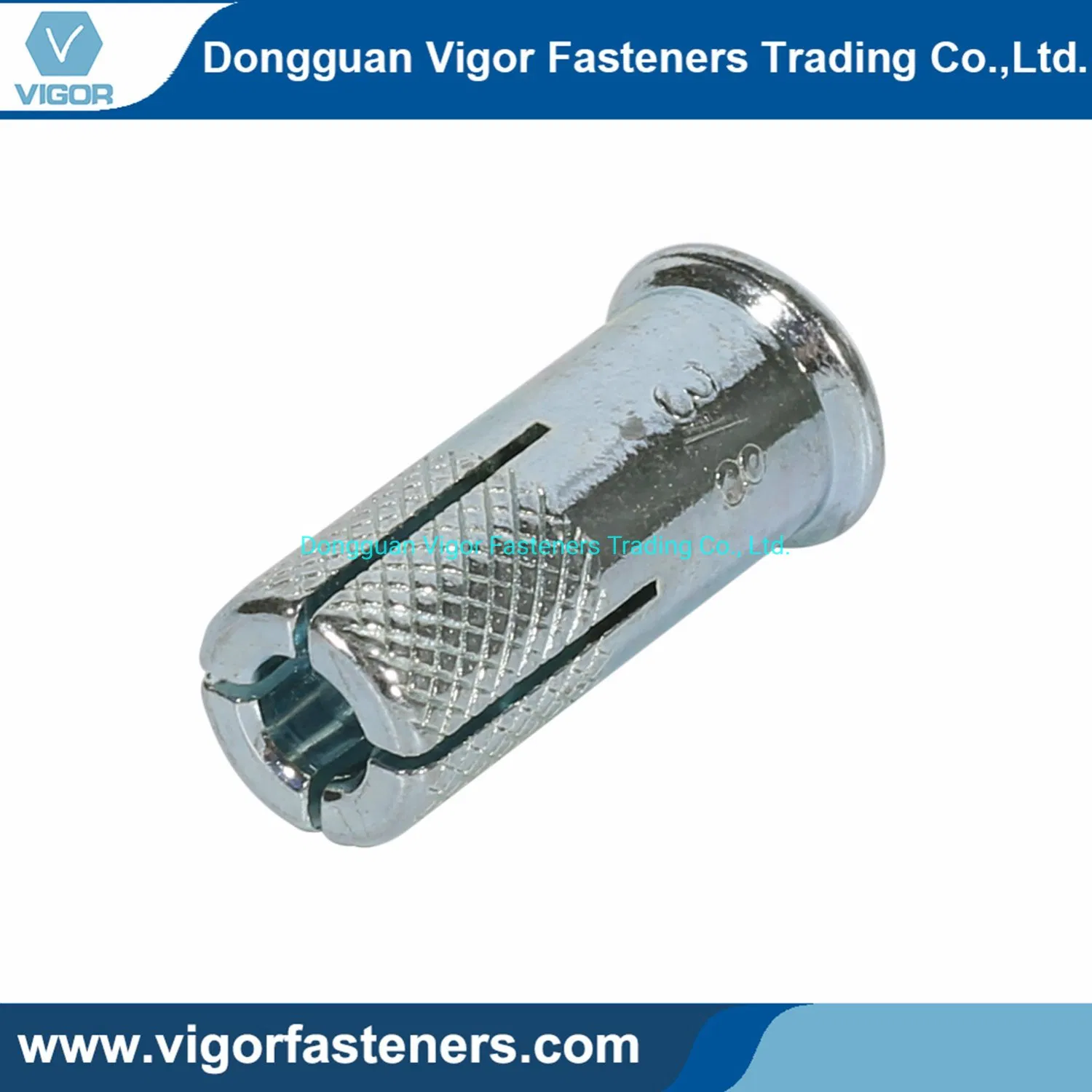 Concrete Screw Expansion Anchor Bolt with Lip Type H for Drop in Anchor