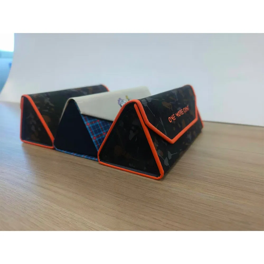 Custom Logo Printed Glasses Case with Silk Screen Service