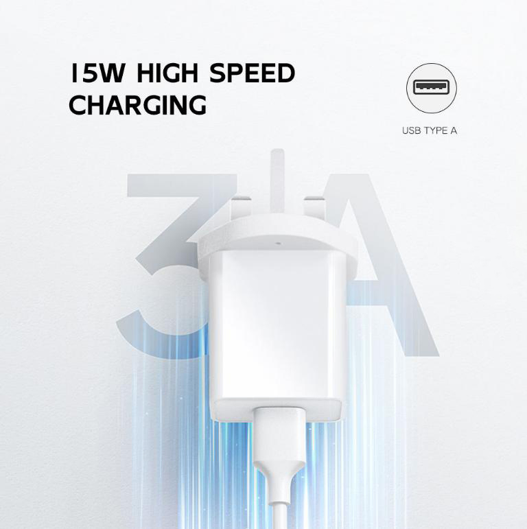 5V 3A Ukca Wall Charger 15W USB Adapter Factory Direct Otp HK UK