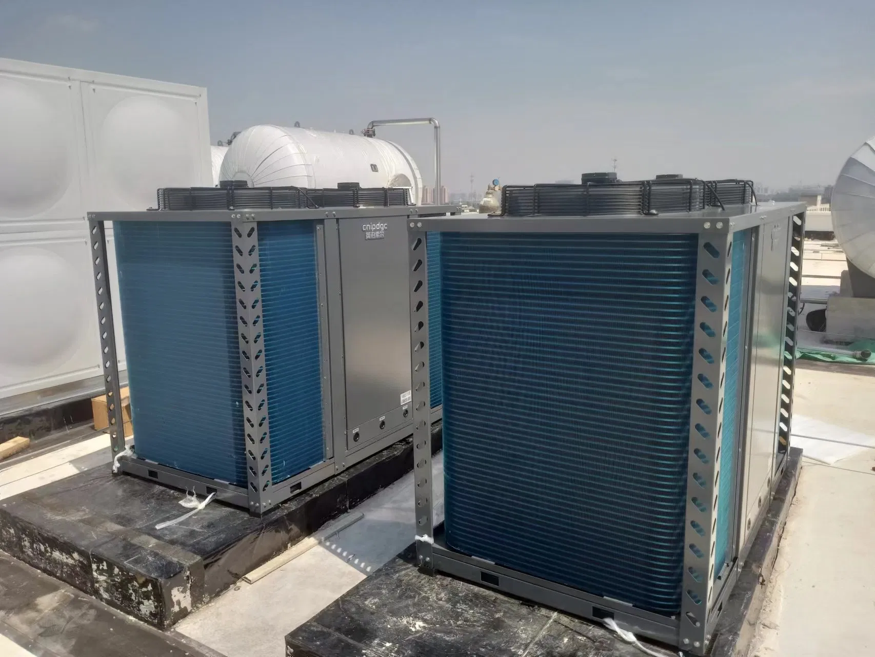 Imposol High Cop Air to Water Heat Pumps 15-120kw R410A Refrirant Hotel School Hospital Commercial Water Supply Water Heater