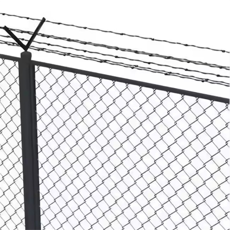 Galvanized Chain Link Fence Fabric for Sports Field Security