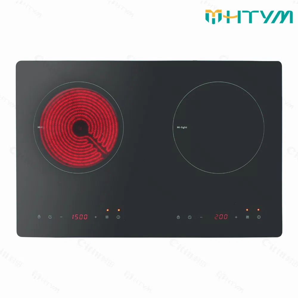 High Power Ceramic Stove with Sensor Touch for Double Zones