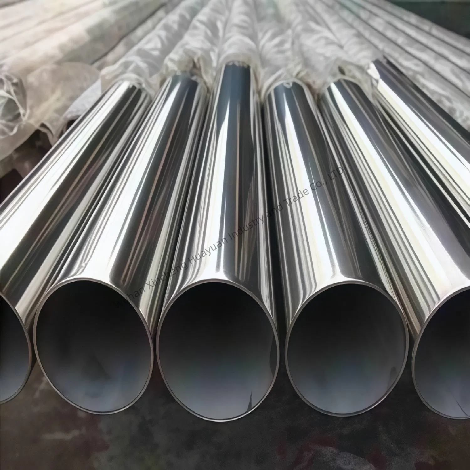 Stainless Steel Round Pipe, ASTM A688, for Welded Heat Exchanger Tubes