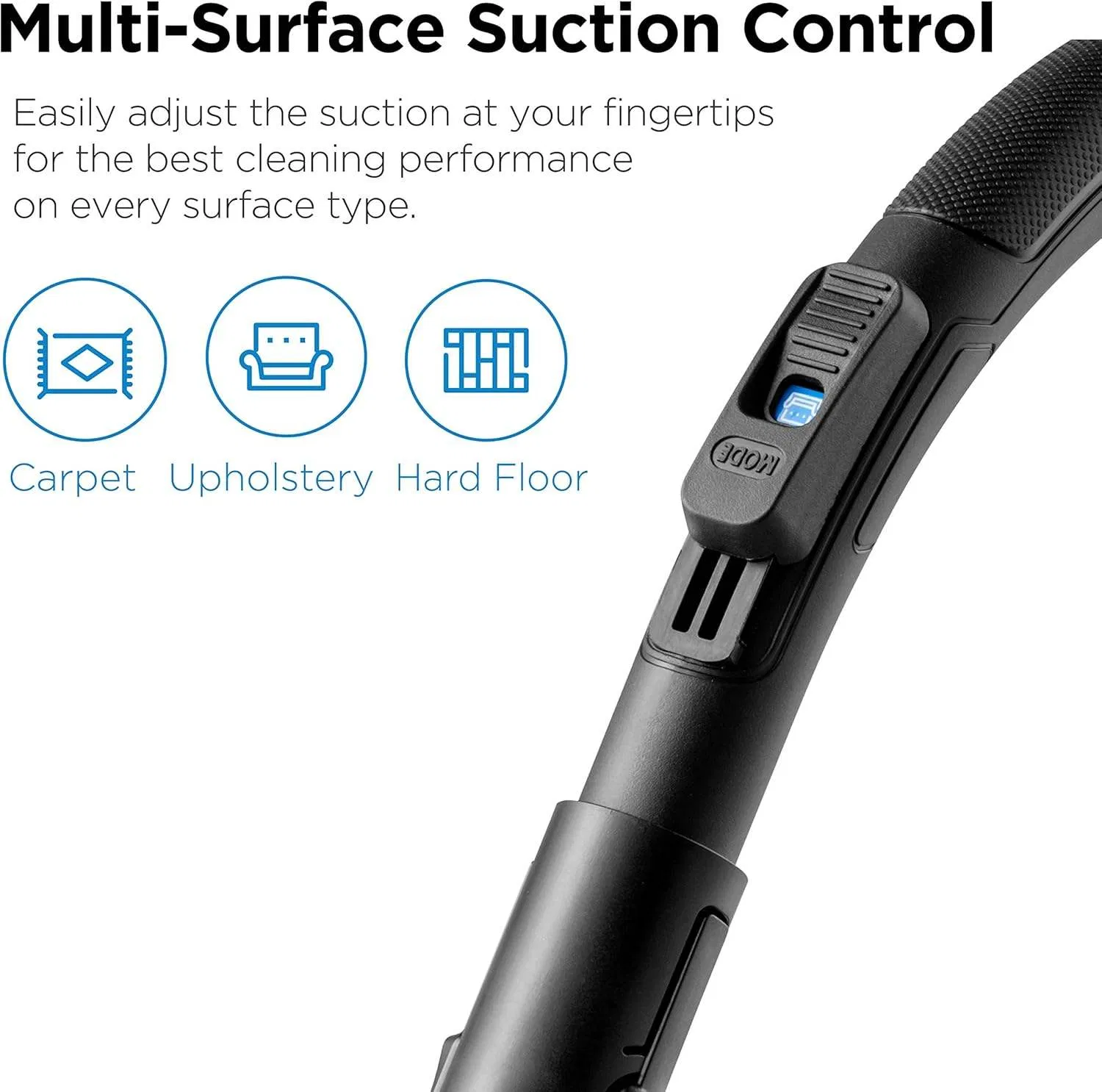 Lightweight Industrial Grade Carpet Vacuum Cleaner for Hard Floors