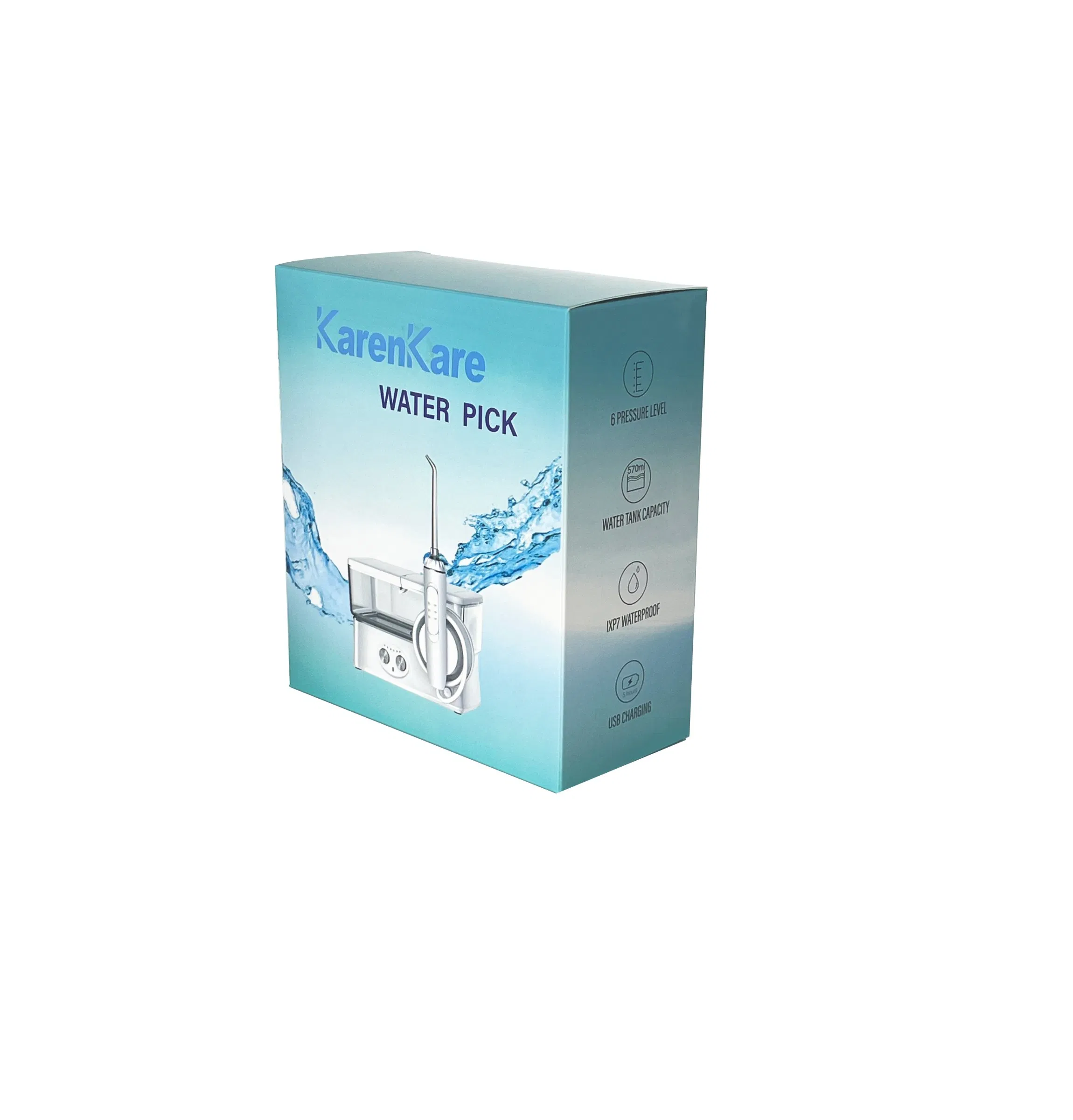 OEM Dental Flosser Rechargeable Waterfloss 4 Modes Portable Oral Irrigation Water Flosser