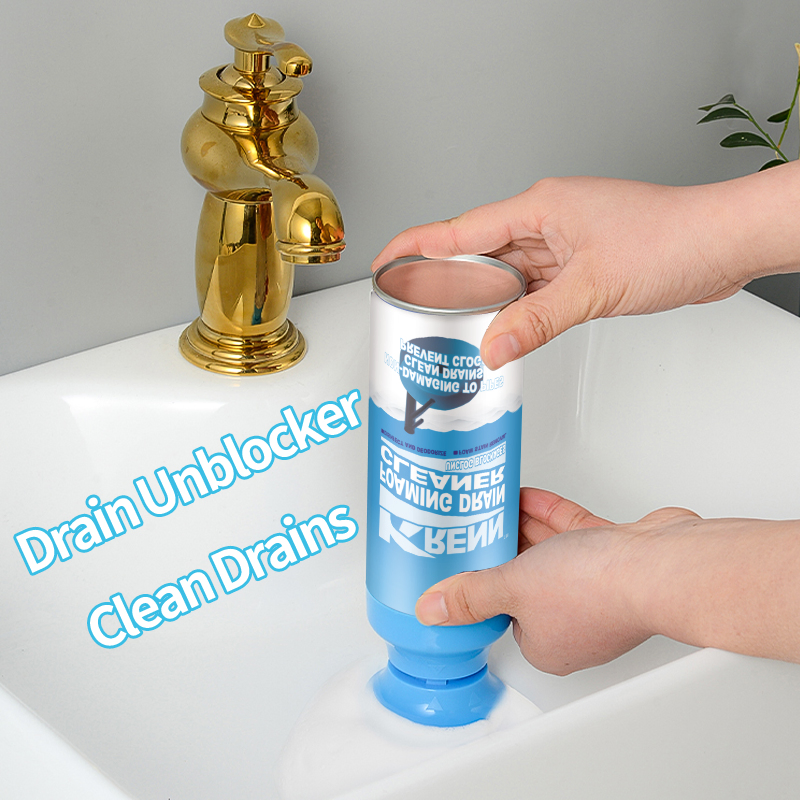 Pipe Dredge Deodorant Foam Cleaner Pipeline Plumbing Pipe Foam Cleaner Sink Drain Cleaner