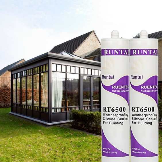 Weatherproof Outdoor Clear Transparent Color 100% Structural Silicone Sealant for Bathroom Windows Aquarium Glass Wood
