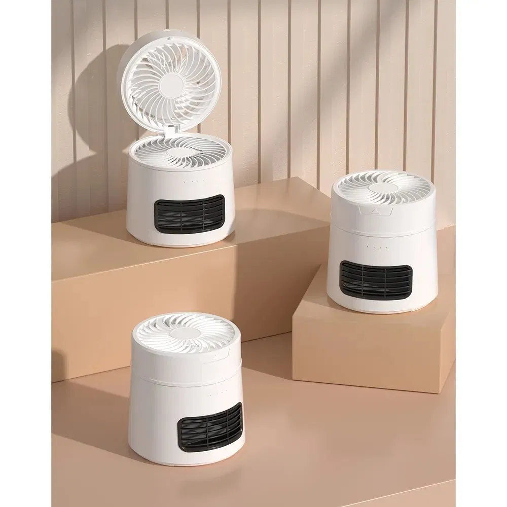 220V Mini PTC Ceramic Room Heater Room Warmer Portable Fan