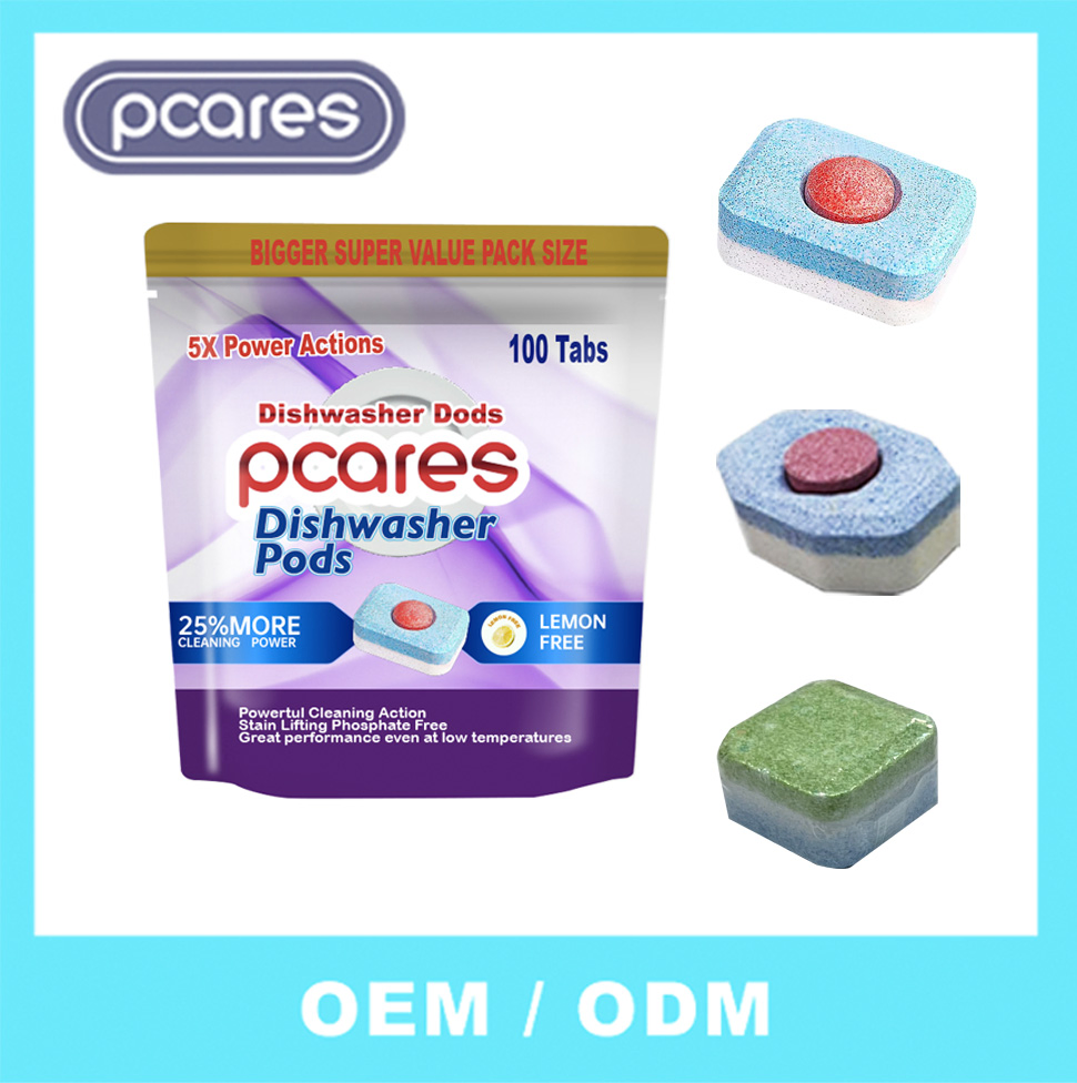 Factory Price Wholesale Eco Friendly Dishwasher Tablets Laundry Detergent Capsules