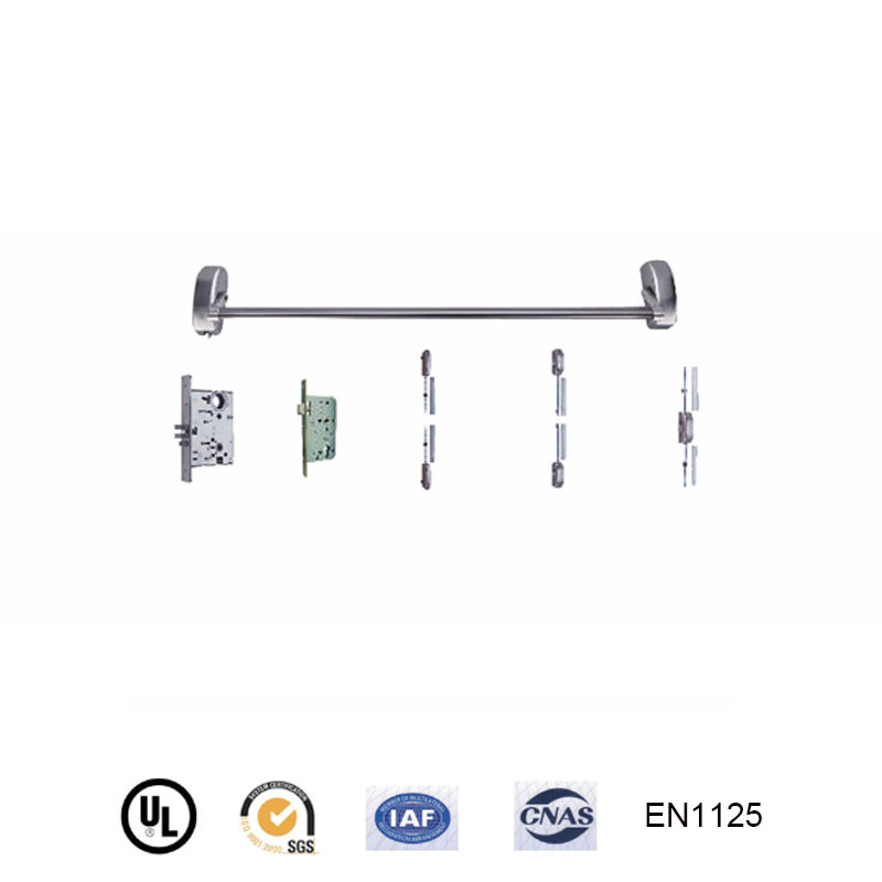 Panic Door Hardware Device for Emergency Area, Fire Resistance Multipoint Push PAR