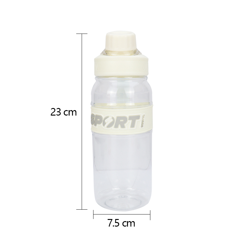 High Quality 800ml Gym Fitness Sports Motivational Water Bottle with Time Marker