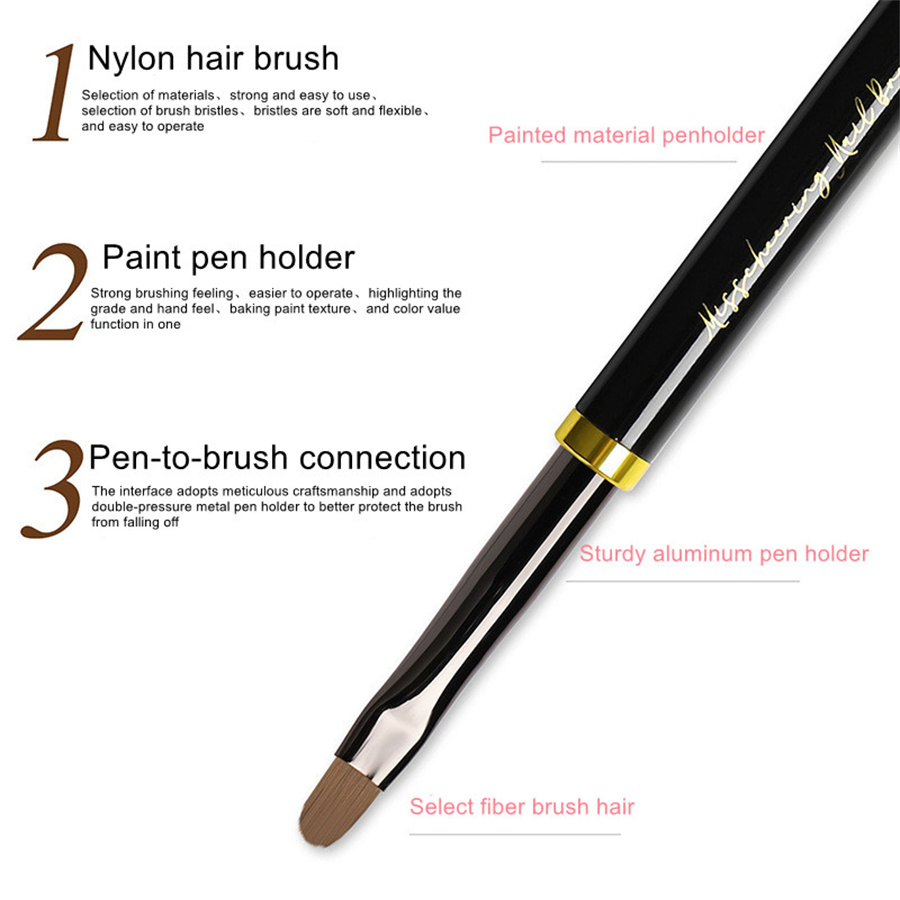 Factory Direct Nail Art Paint Brush Set, Professional Draw Line Phototherapy Pen, Multi-Function Paint Pen Nail Tool