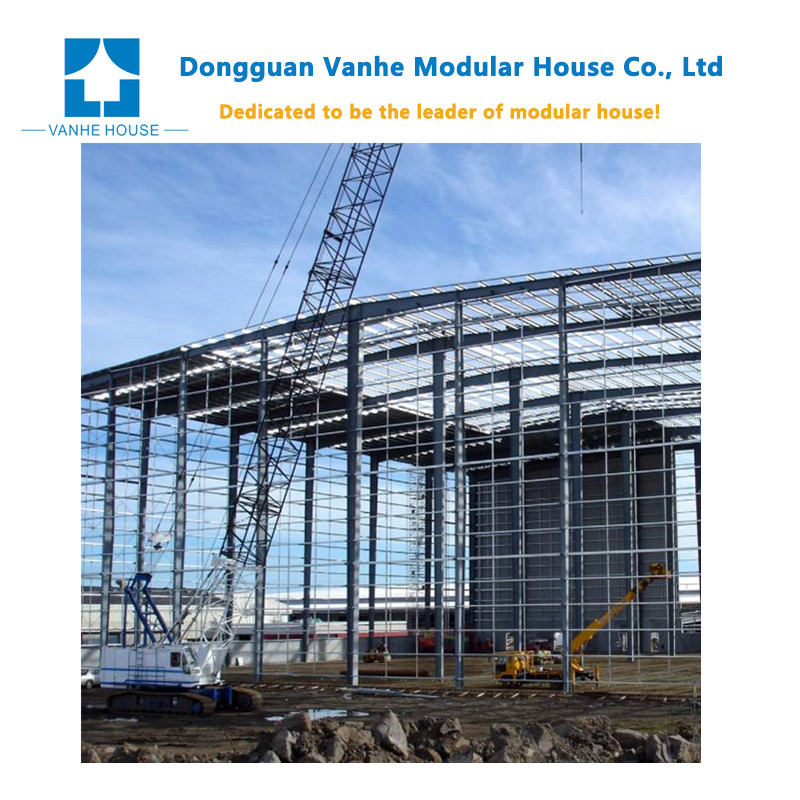 Custom Design Modern Design Rain Resistance Modern Light 2 Floor Steel Structure Warehouse