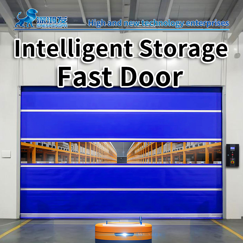 Waterproof Roll up High Speed Door Automatic Electric Gate Rapid Fast Roll Door