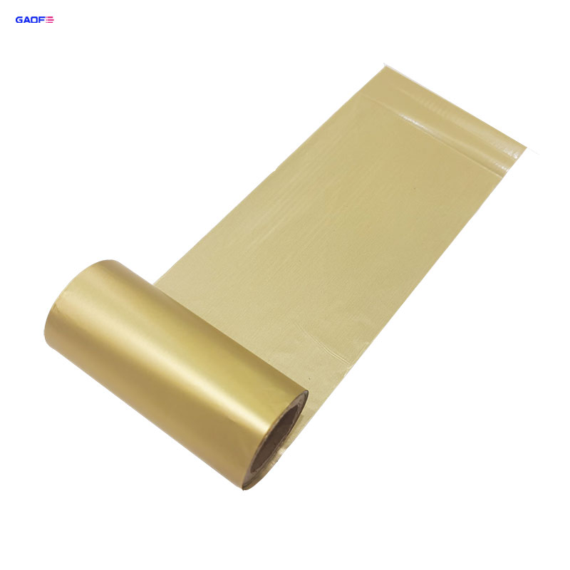 Gold Resin Ribbon 30mmx300m Thermal Transfer Ribbon Printer Ribbons