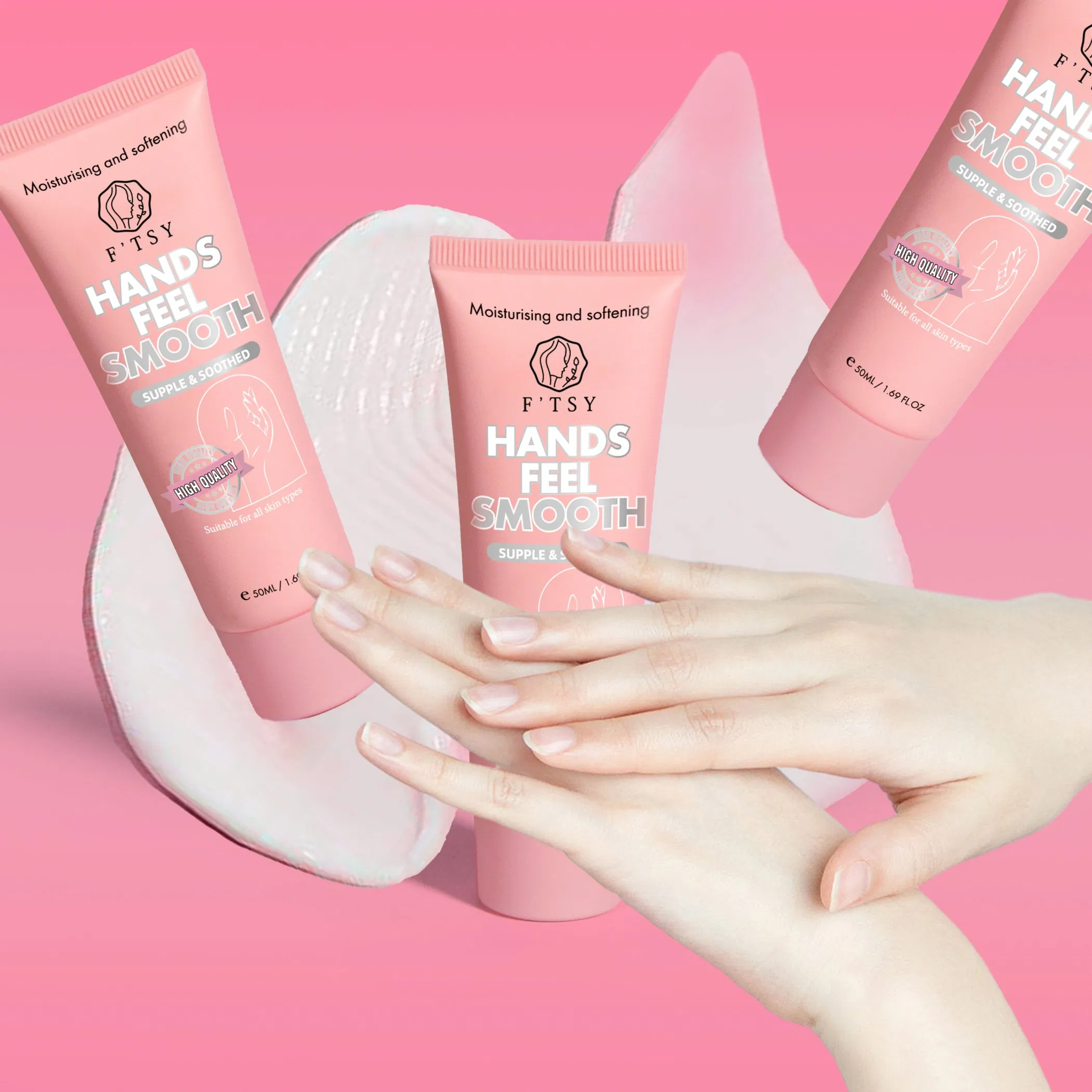 Custom Vegan Moisturizing Anti Crack Moisturizing Skin Repairing Hand Heel Cream