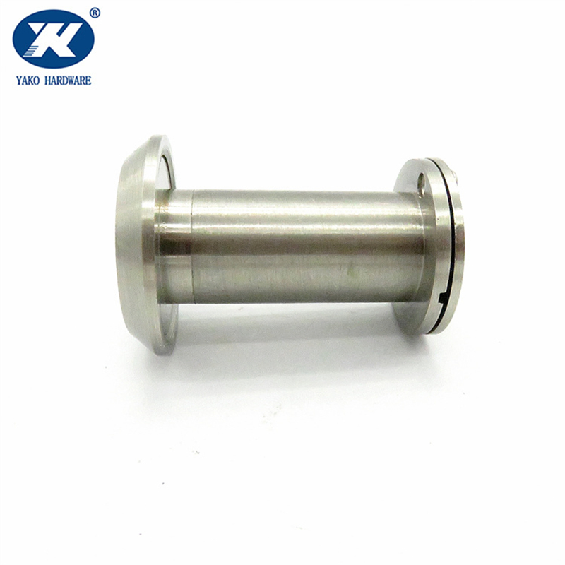 Black Color Peephole Glass Lens Brass Brass Door Viewer