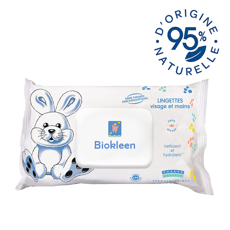 Biokleen Supplier Cotton Soft Care Sensitive Skin Cleansing Moisturizing Baby Wipes