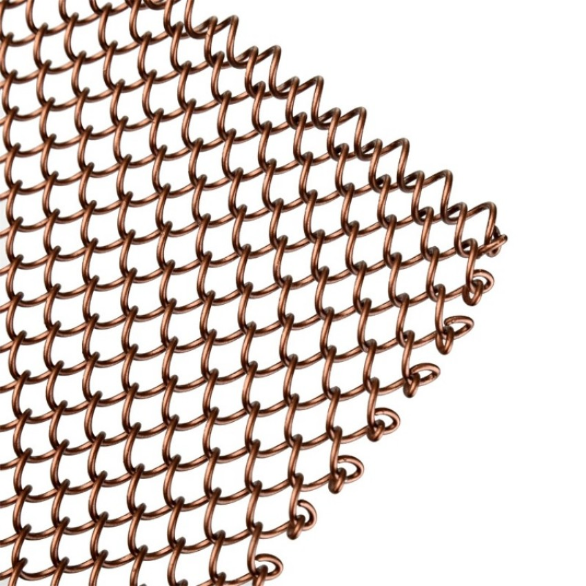 Architectural Woven Metal Fabric for Interior Design Curtains and Facades