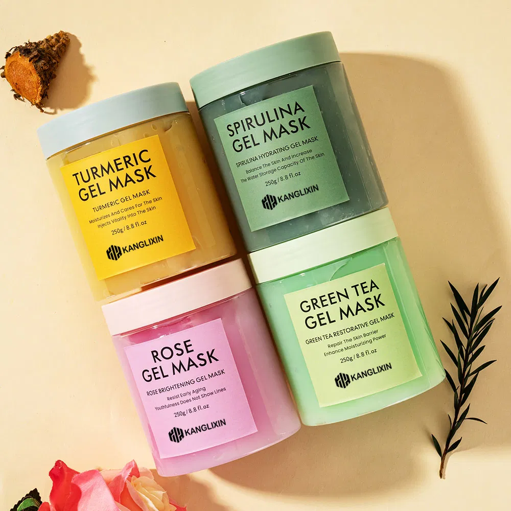 Face Care Antioxidant Anti-Aging Brighten Smoothie Facial Mask Mud Sleep Gel Face Jelly Mask