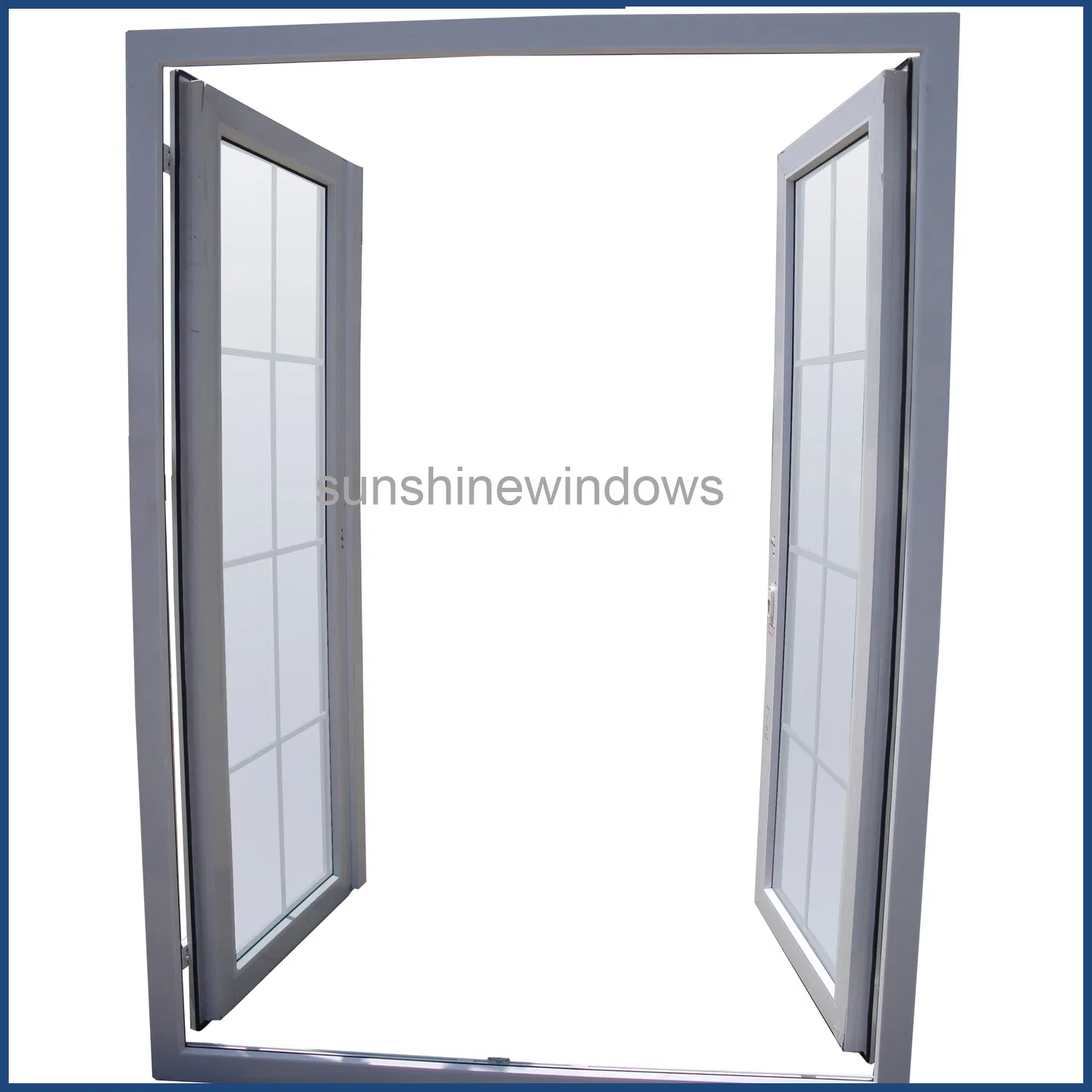 Customized German UPVC Vinyl Glass Window and Door