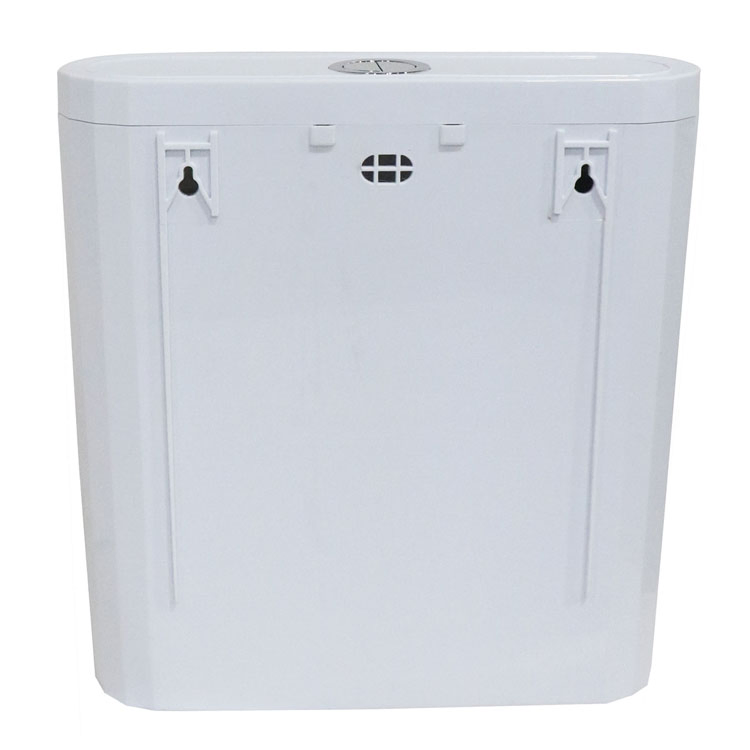 Fashion Design Water Saving Wall Hung Plastic Dual Flush Toilet Cistern