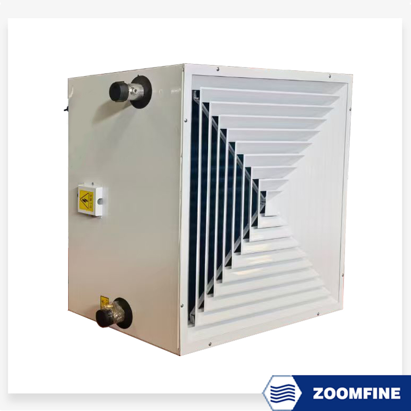 Electric Steam Air Conditioning Heating Unit Heater with Axial Fan