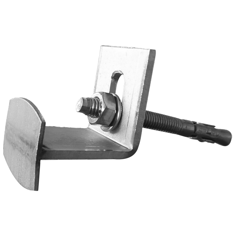 Stainless Steel Mechanical Fixing Stone Marble Angle L Anchor Metal Wall Bracket