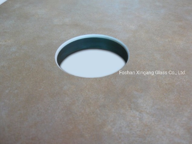 Temperable Decorative Glass Enameled Glass Art Glass Outdoor Furniture Glass