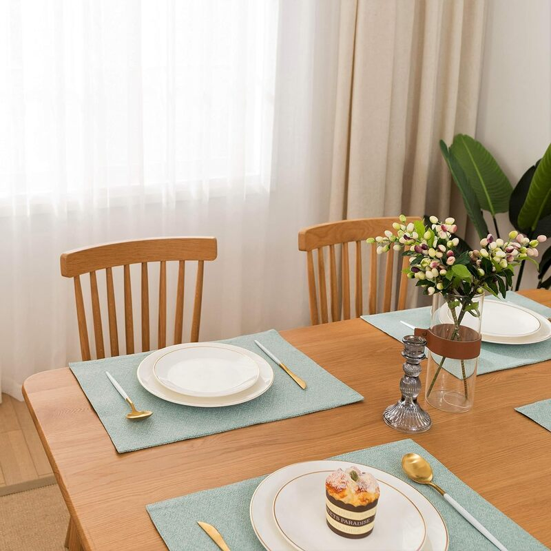 Premium Waterproof Placemat Set with Coasters for Dining