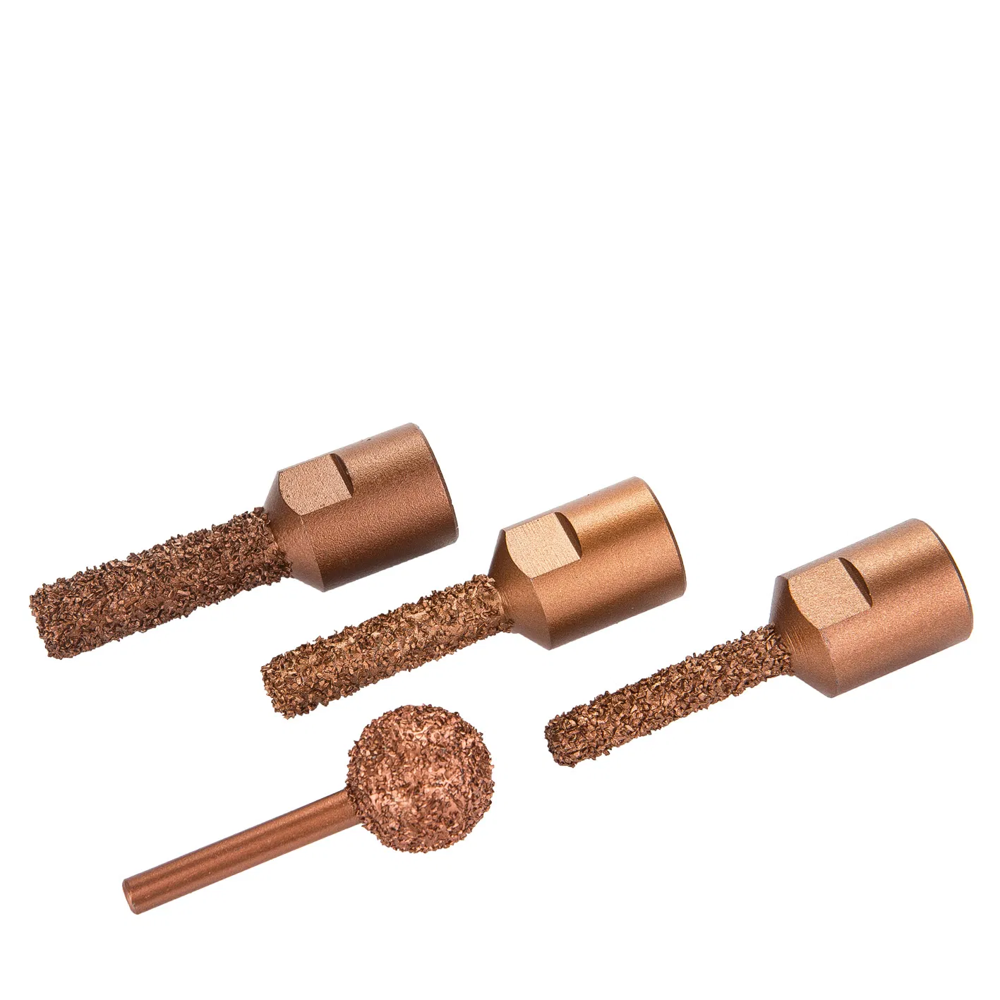 Diamond Abrasive Suitable for All Kinds of Stone-4PCS Grinding Head