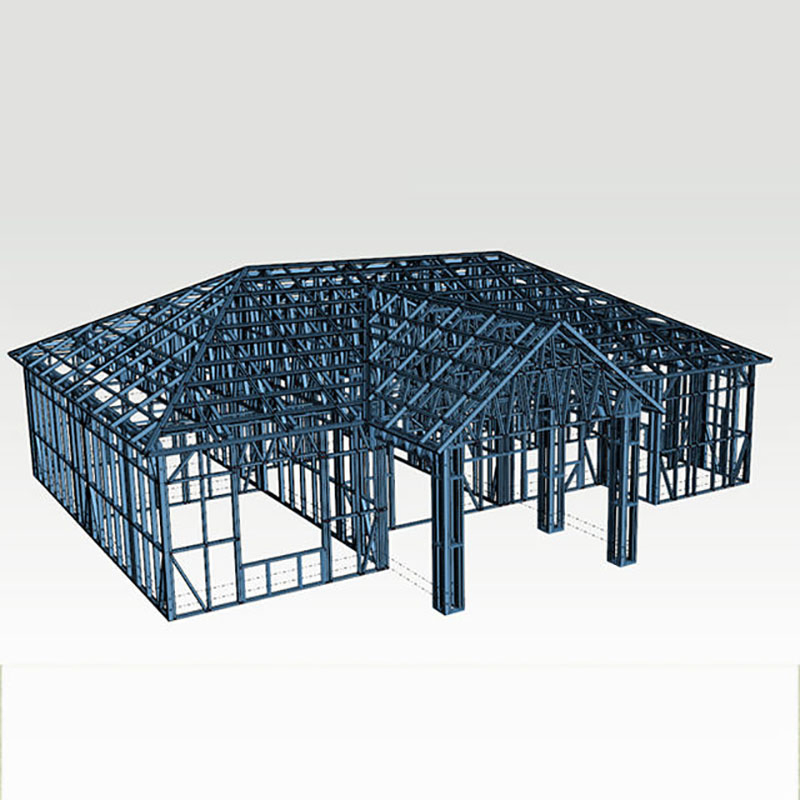 Light Steel Frame Villa Steel Structure Apartment House