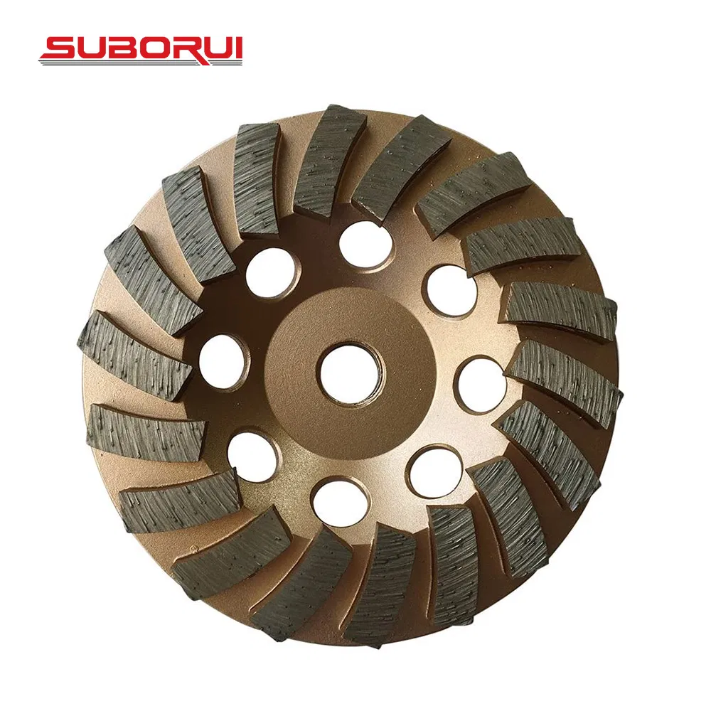 Suborui Sintered Concrete Diamond Grinding Cup Wheel From China Supplier