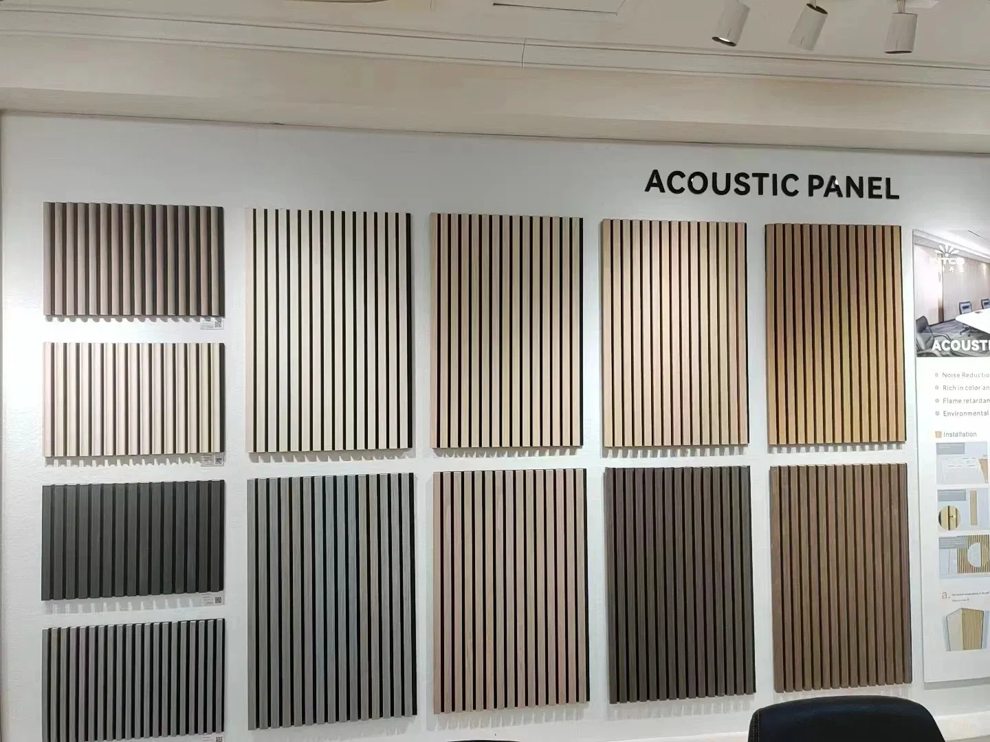 Building Material Customized 3D MDF Acoustic Panel for Sound Absorption