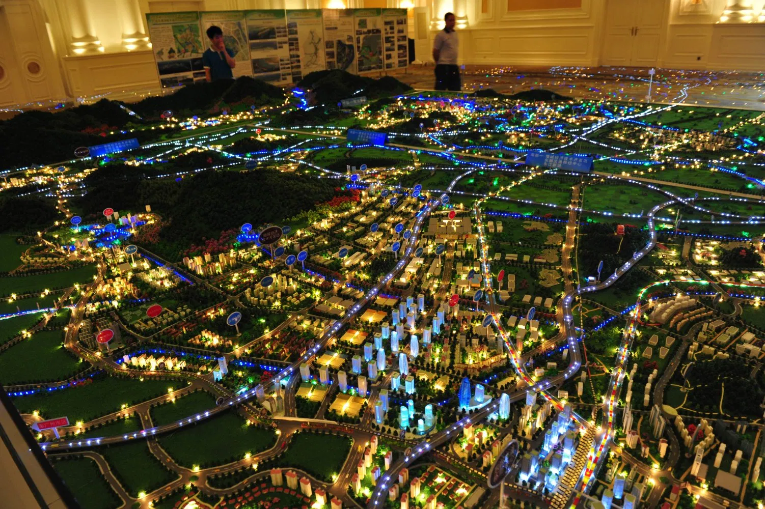 3D Customized Cultural Tourism City Overall Planning and Architectural Model
