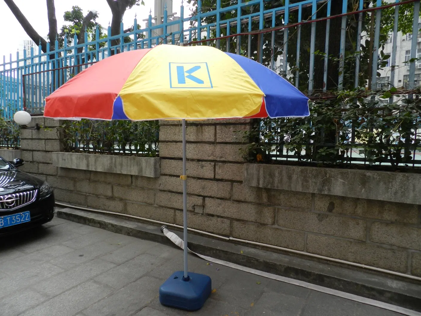 Рекламный пляжный зонт с печатью, 8-16 спиц, анти-УФ