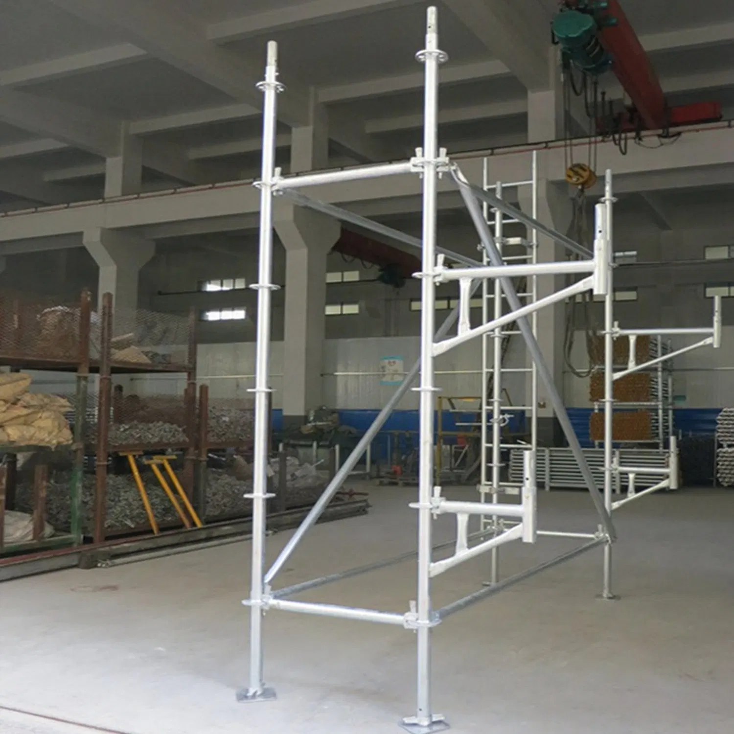 Q355b Steel Galvanized Ringlock Scaffolding for Building/Tunnel/Bridge