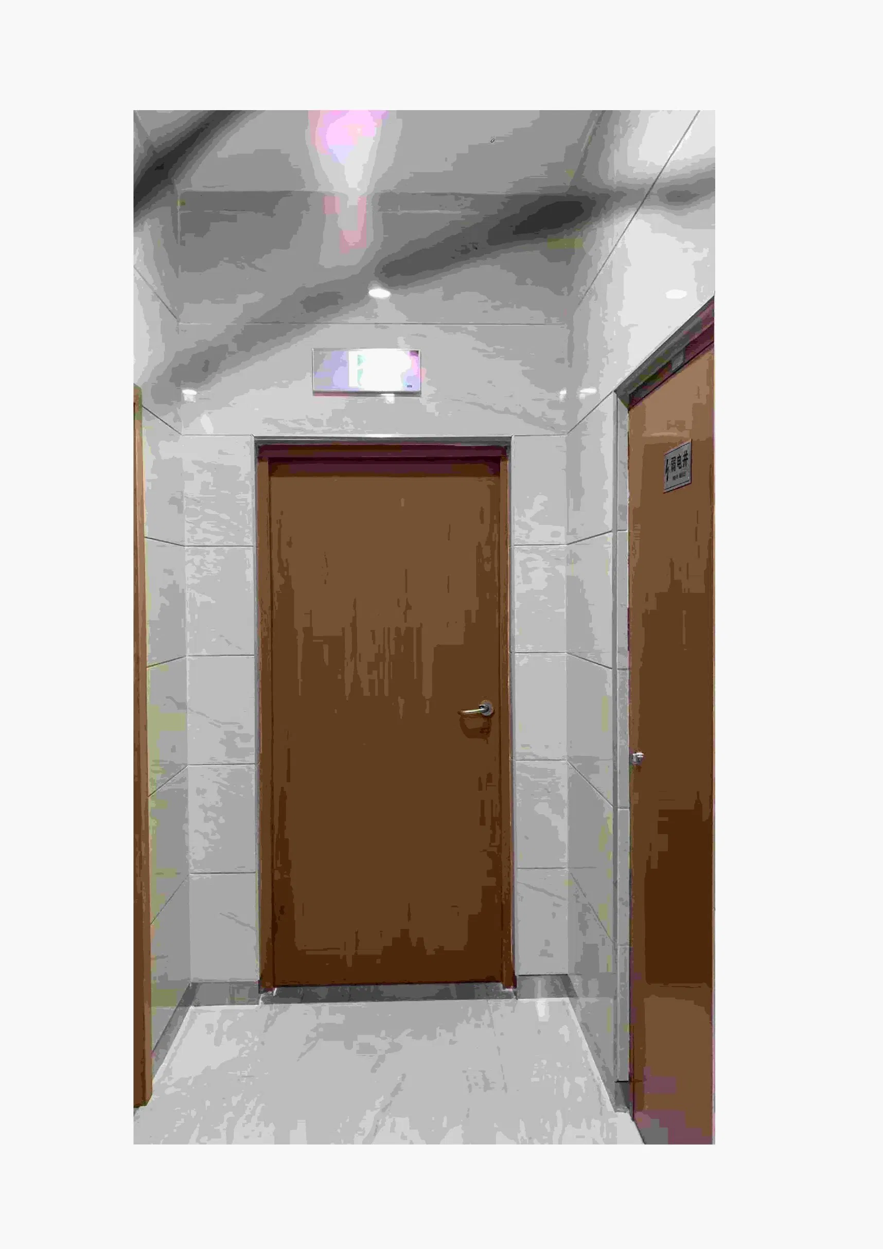 Wood Fireproof Hotel Doors Prettywood Certificated Fire Rated Modern Simple Designs Interior Solid Bedroom Waterproof Swing