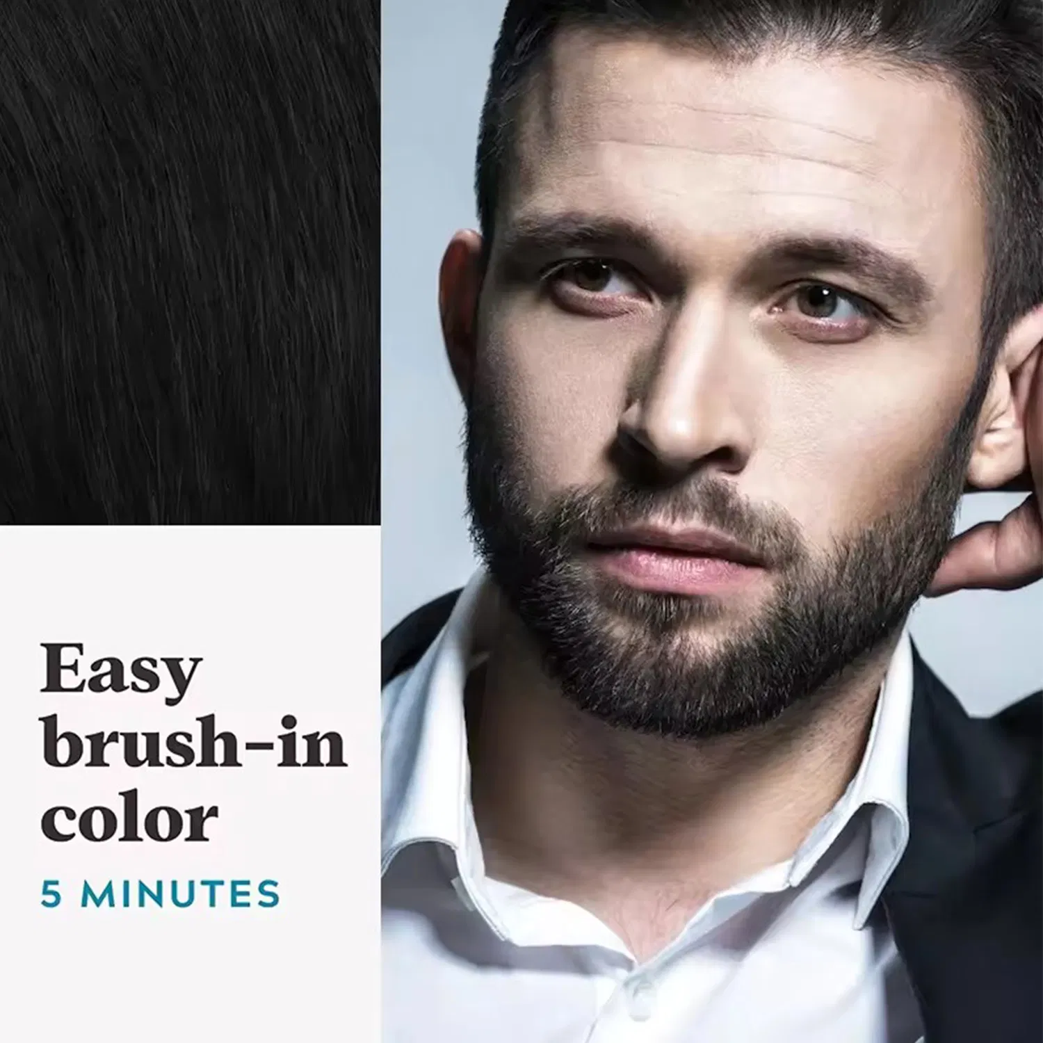 Beard Enhancement Dye Black Beard Cream