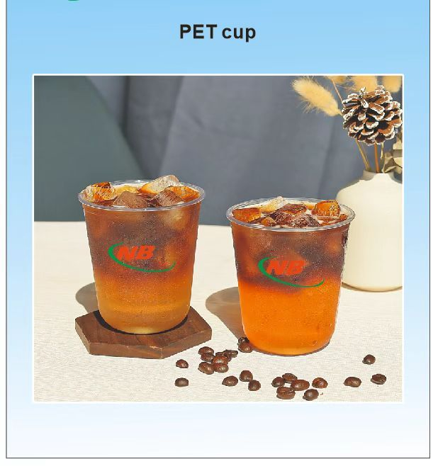 Прозрачные пластиковые стаканы 500 мл для десертов и напитков