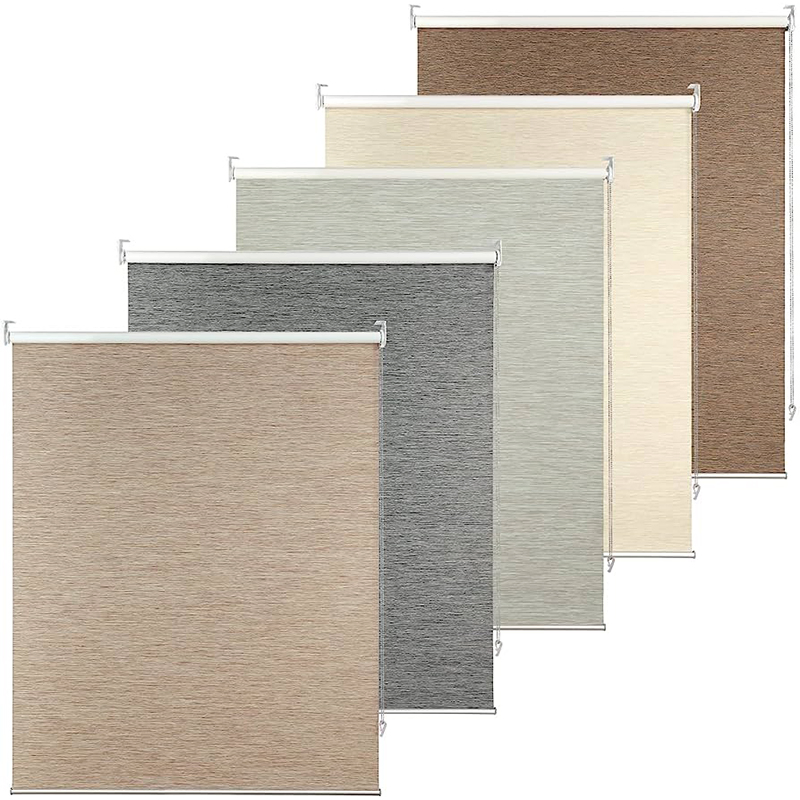 Blockout Roller Blind Curtain Fabric for Home and Office Decoration